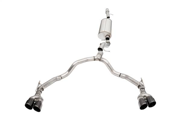 Corsa Performance - Corsa Performance 3.5in. to 2.75in. Dual Rear Exit Cat-Back Exhaust System 21129BLK