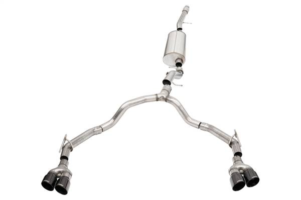 Corsa Performance - Corsa Performance 3.5in. to 2.75in. Dual Rear Exit Cat-Back Exhaust System 21130BLK