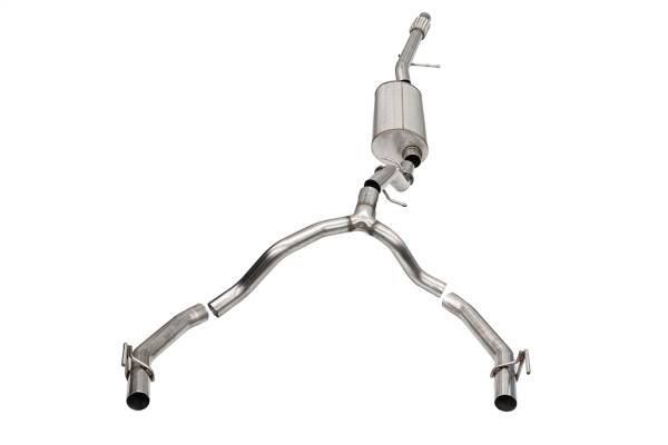 Corsa Performance - Corsa Performance 3.50in. to 2.75in. Dual Rear Exit Cat-Back Exhaust System 21132