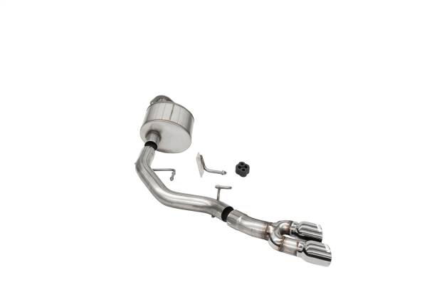 Corsa Performance - Corsa Performance 3.0in. Front of Tire Exit Catback Exhaust System with Twin 3.5in. Pro Series® Tips 21141