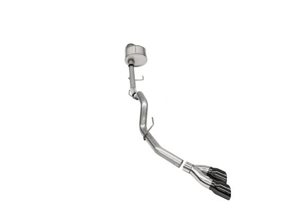 Corsa Performance - Corsa Performance 3.0in. Single Side Exit Catback Exhaust System with Twin 4.0in. Pro Series® Tips 21142BLK