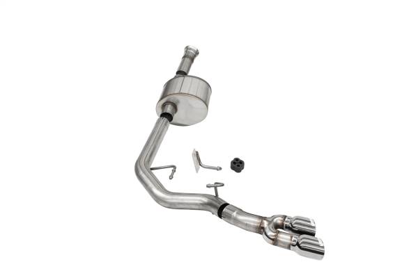 Corsa Performance - Corsa Performance 3.0in. Front of Tire Exit Catback Exhaust System with Twin 3.5in. Pro Series Tips