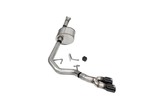 Corsa Performance - Corsa Performance 3.0in. Front of Tire Exit Catback Exhaust System with Twin 3.5in. Pro Series Tips