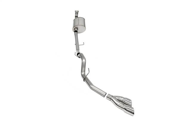 Corsa Performance - Corsa Performance 3.0in. Single Side Exit Catback Exhaust System with Twin 4.0in. Pro Series® Tips 21157