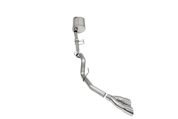 Corsa Performance - Corsa Performance 3.0in. Single Side Exit Catback Exhaust System with Twin 4.0in. Pro Series® Tips 21163