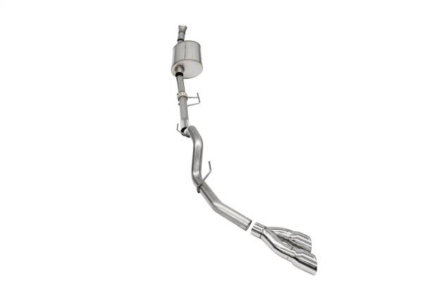 Corsa Performance - Corsa Performance 3.0in. Single Side Exit Catback Exhaust System with Twin 4.0in. Pro Series® Tips 21166