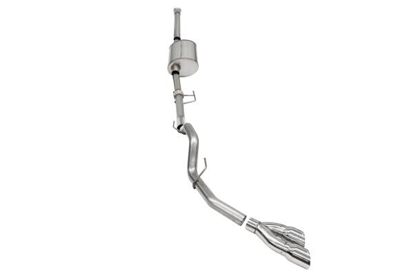 Corsa Performance - Corsa Performance 3.0in. Single Side Exit Catback Exhaust System with Twin 4.0in. Pro Series® Tips 21169