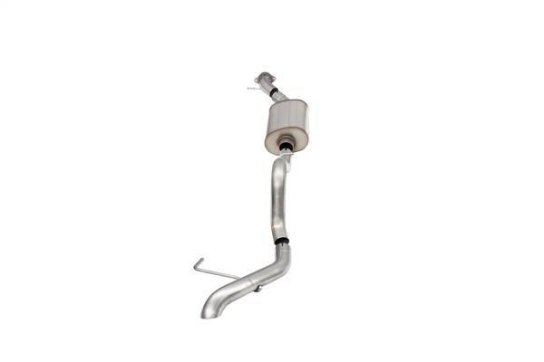 Corsa Performance - Corsa Performance 2.75in. Cat-Back Single Side Exit Exhaust System with Turndown Exhaust Tip 21203