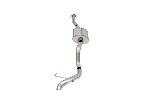 Corsa Performance - Corsa Performance 2.75in. Cat-Back Single Side Exit Exhaust System with Turndown Exhaust Tip 21209