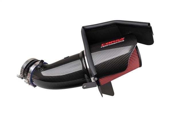 Corsa Performance - CORSA Performance Hellcat Carbon Fiber Air Intake with DryTech 3D No Oil Filtration 44004D