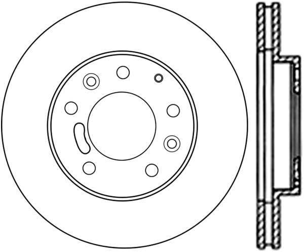 StopTech - StopTech CryoStop Rotor 120.45045CRY