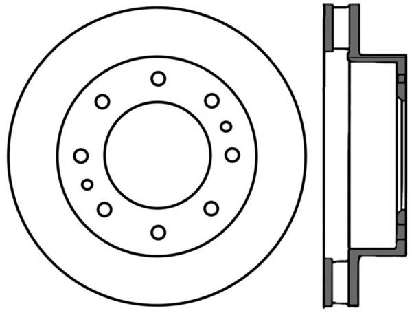 StopTech - StopTech Cryostop Blank Rotor 125.66042CRY