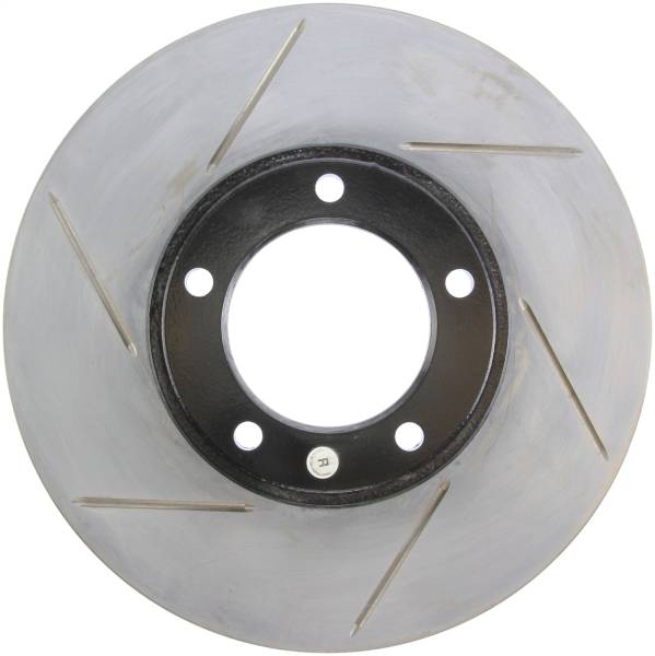 StopTech - StopTech Sport Slotted Brake Rotor; Front Left