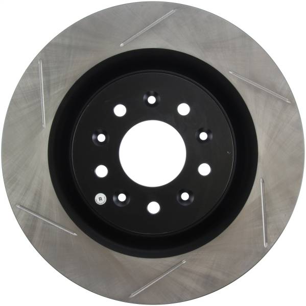 StopTech - StopTech Sport Slotted Brake Rotor; Front Left