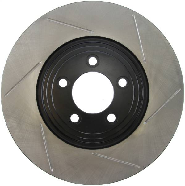 StopTech - StopTech Sport Slotted Brake Rotor; Front Left