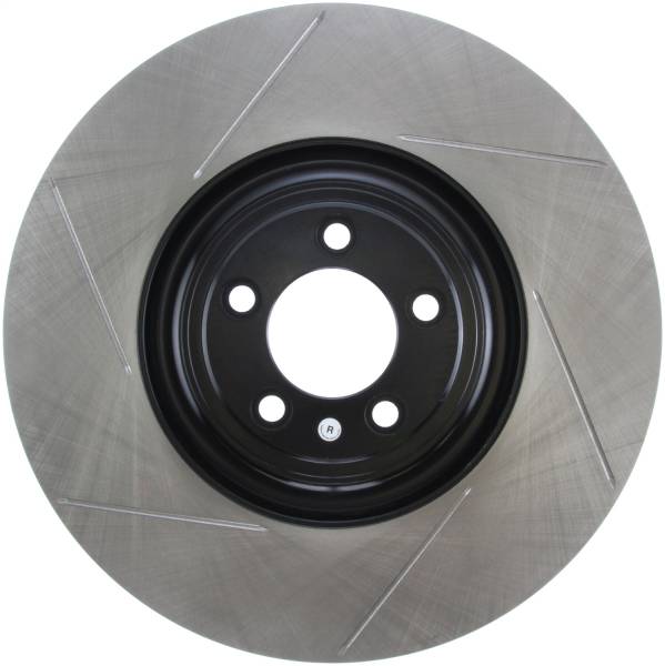 StopTech - StopTech Sport Slotted Brake Rotor; Front Left