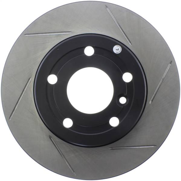 StopTech - StopTech Sport Slotted Brake Rotor; Front Left