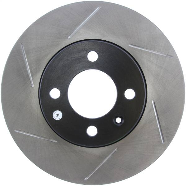 StopTech - StopTech Sport Slotted Brake Rotor; Front Left