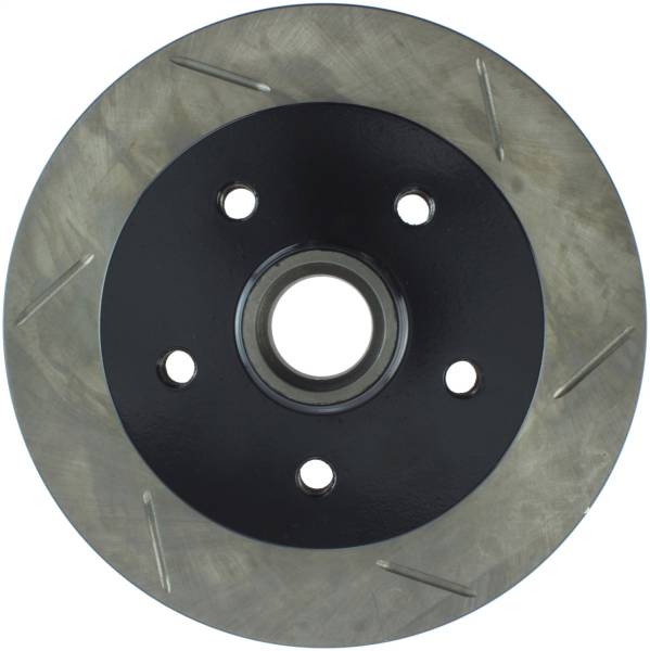 StopTech - StopTech Sport Slotted Brake Rotor; Front Left