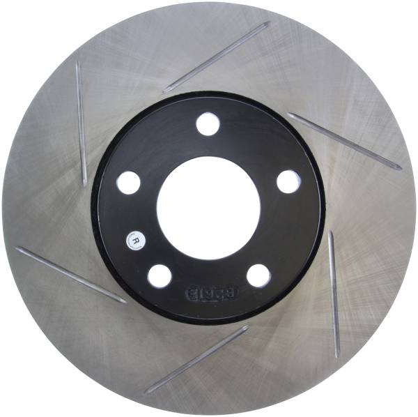 StopTech - StopTech Sport Slotted Brake Rotor; Front Left