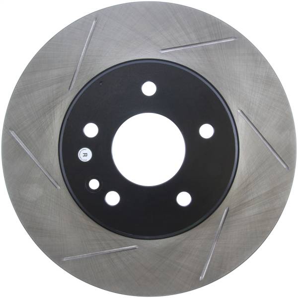 StopTech - StopTech Sport Slotted Brake Rotor; Front Left