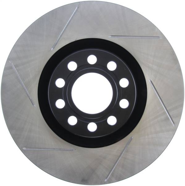 StopTech - StopTech Sport Slotted Brake Rotor; Front Right