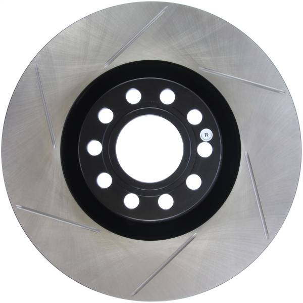 StopTech - StopTech Sport Slotted Brake Rotor; Front Left