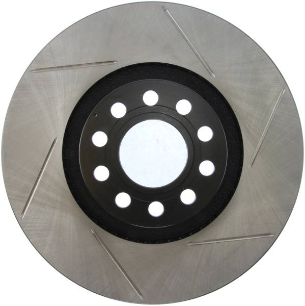 StopTech - StopTech Sport Slotted Brake Rotor; Front Left