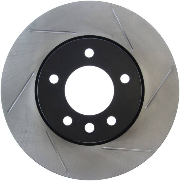 StopTech - StopTech Sport Slotted Brake Rotor; Front Left