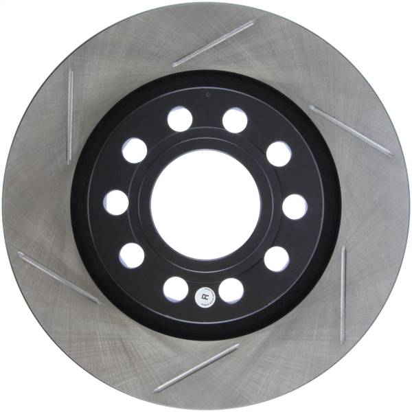 StopTech - StopTech Sport Slotted Brake Rotor; Rear Left