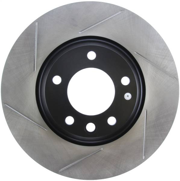 StopTech - StopTech Sport Slotted Brake Rotor; Front Right