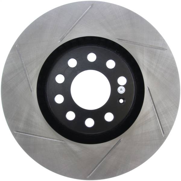 StopTech - StopTech Sport Slotted Brake Rotor; Front Left