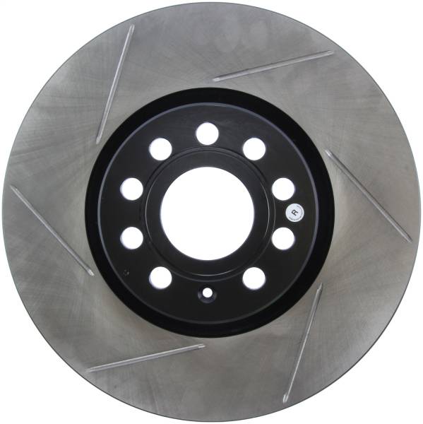 StopTech - StopTech Sport Slotted Brake Rotor; Front Right