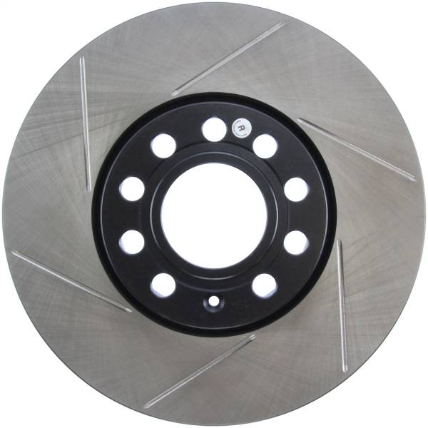 StopTech - StopTech Sport Slotted Brake Rotor; Front Left