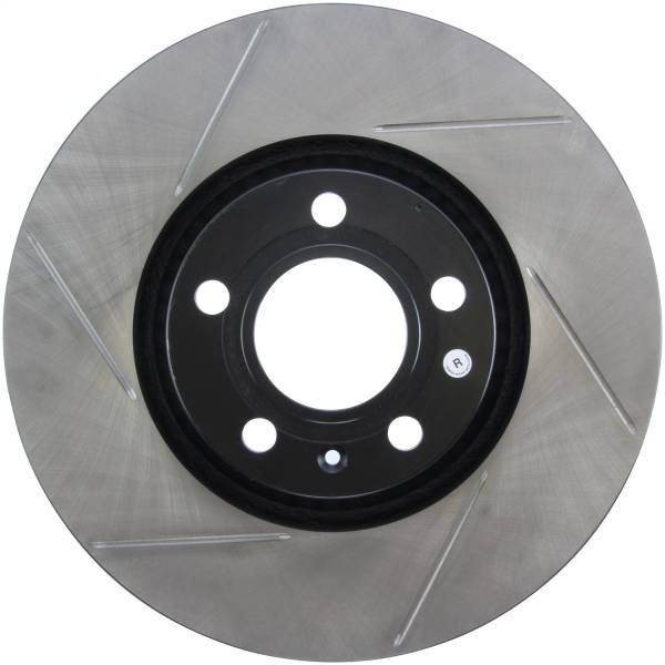 StopTech - StopTech Sport Slotted Brake Rotor; Front Left