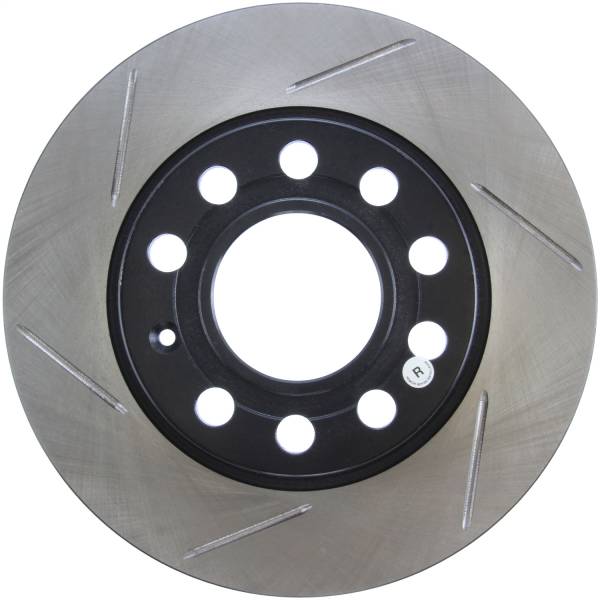 StopTech - StopTech Sport Slotted Brake Rotor; Rear Left