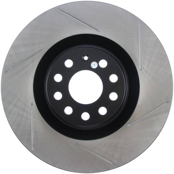 StopTech - StopTech Sport Slotted Brake Rotor; Front Left