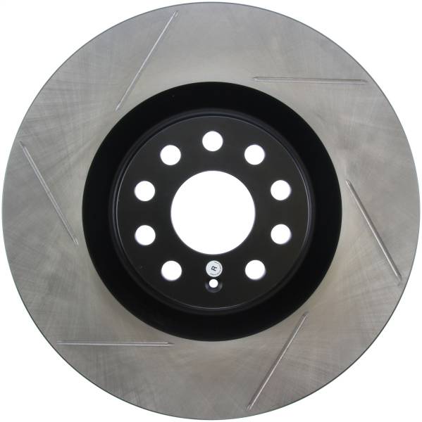 StopTech - StopTech Sport Slotted Brake Rotor; Front Right