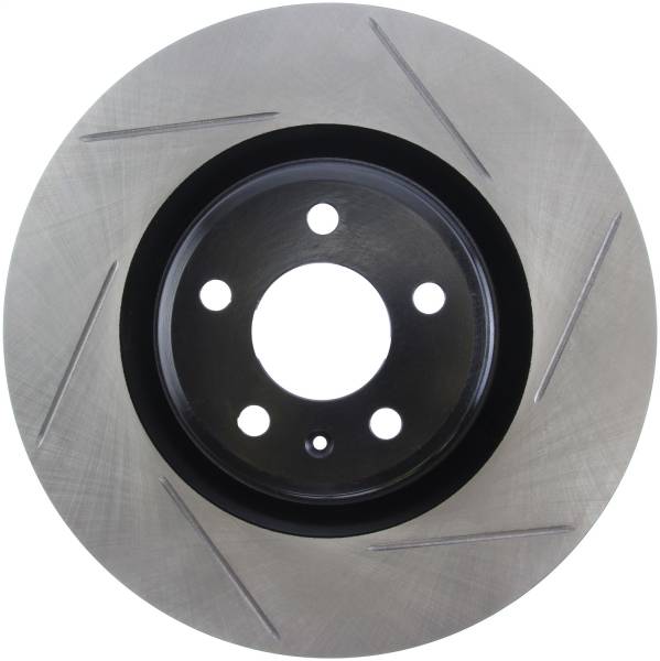 StopTech - StopTech Sport Slotted Brake Rotor; Front Left