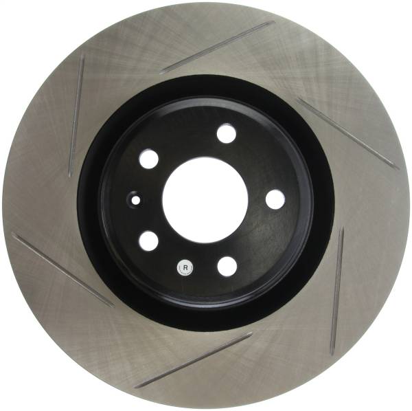 StopTech - StopTech Sport Slotted Brake Rotor; Front Right