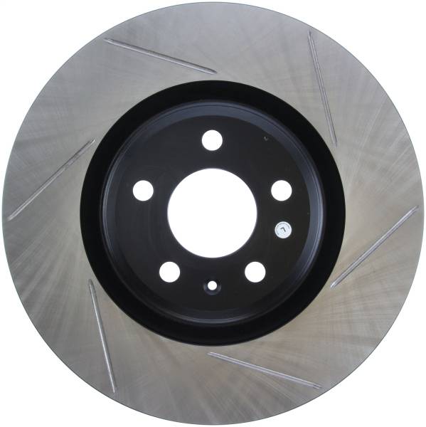 StopTech - StopTech Sport Slotted Brake Rotor; Front Left