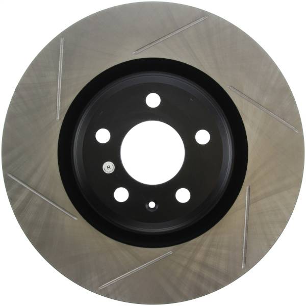 StopTech - StopTech Sport Slotted Brake Rotor; Front Right