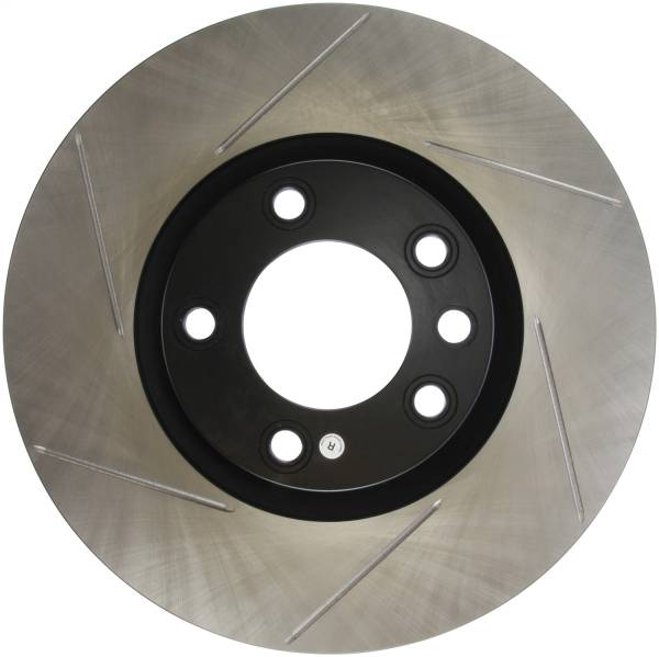 StopTech - StopTech Sport Slotted Brake Rotor; Front Right