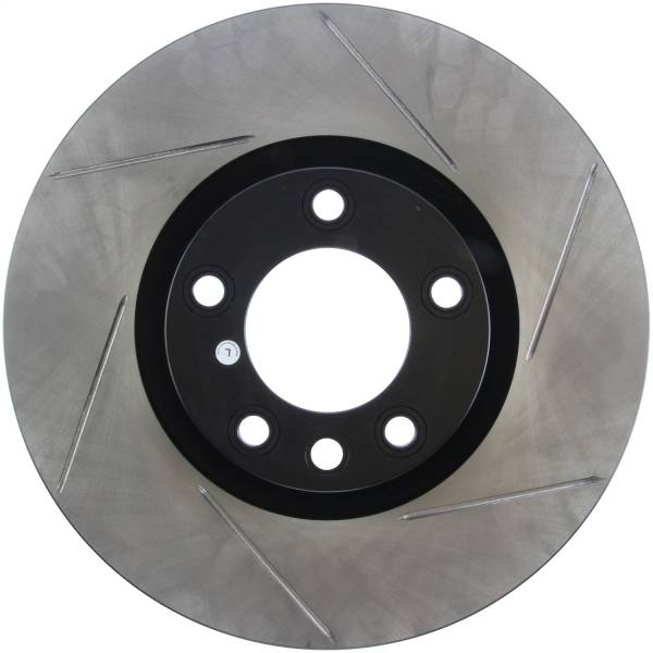 StopTech - StopTech Sport Slotted Brake Rotor; Front Left