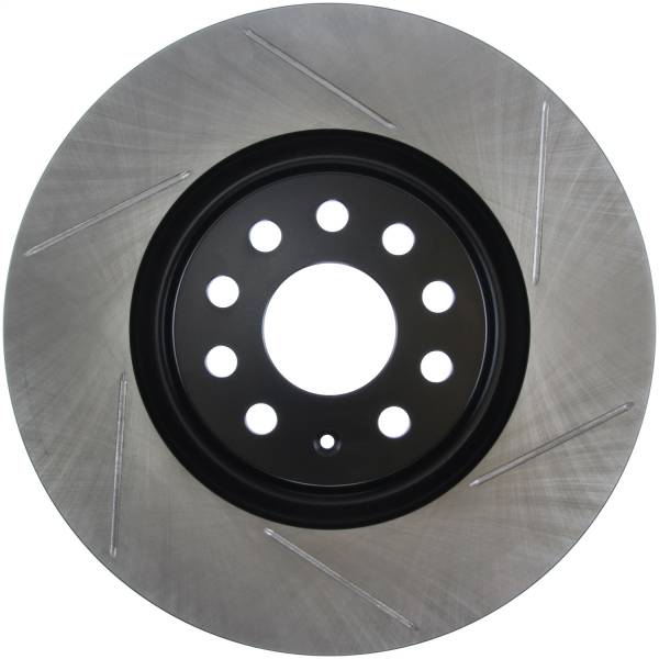 StopTech - StopTech Sport Slotted Brake Rotor; Front Left