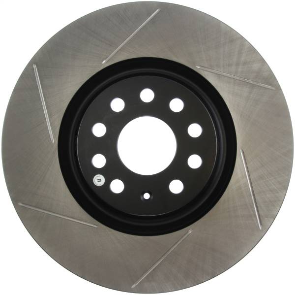 StopTech - StopTech Sport Slotted Brake Rotor; Front Right