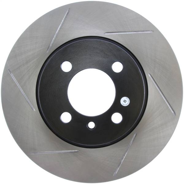 StopTech - StopTech Sport Slotted Brake Rotor; Front Left