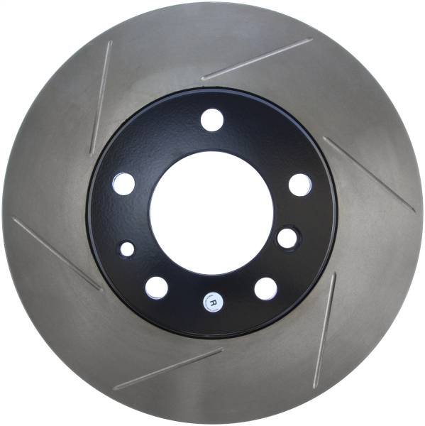 StopTech - StopTech Sport Slotted Brake Rotor; Front Left