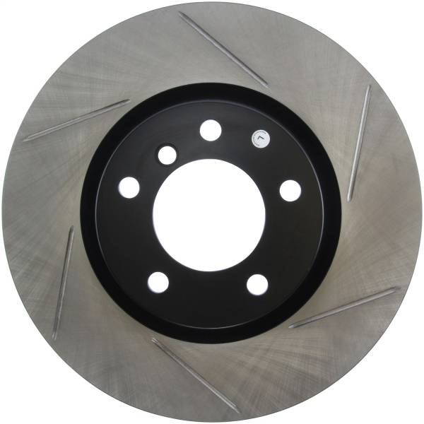 StopTech - StopTech Sport Slotted Brake Rotor; Front Left