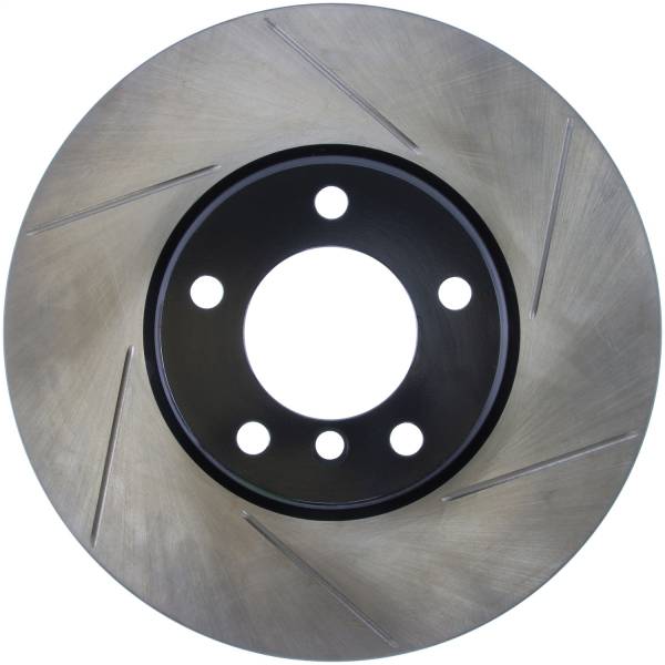 StopTech - StopTech Sport Slotted Brake Rotor; Front Left